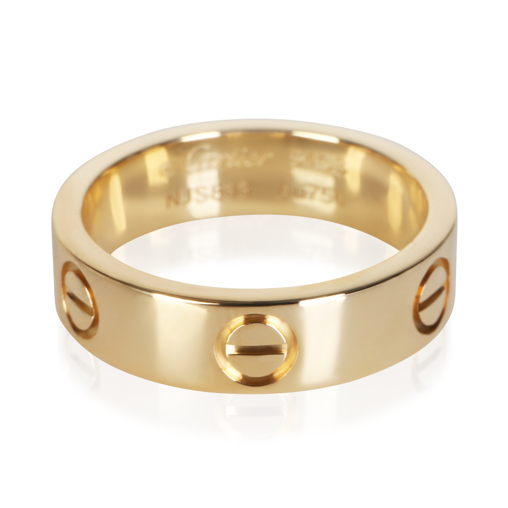 Cartier Yellow Gold Love Ring